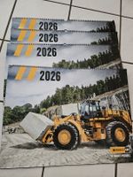 CAT Avesco Wandkalender 2026 - Sammlerstück für Bau-Fans!