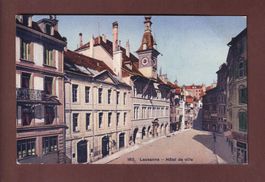 LAUSANNE - Hôtel de Ville