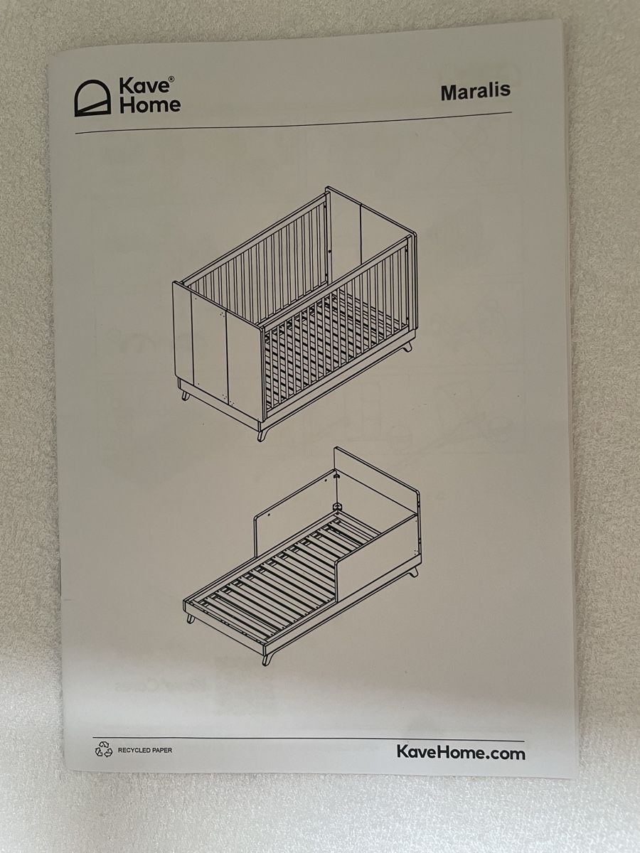 Kave Home Letti: Lit bébé convertible et matelas – Nuovo (secondo la descrizione) da La Tour-de-Peilz venduto da flo_m27g 3