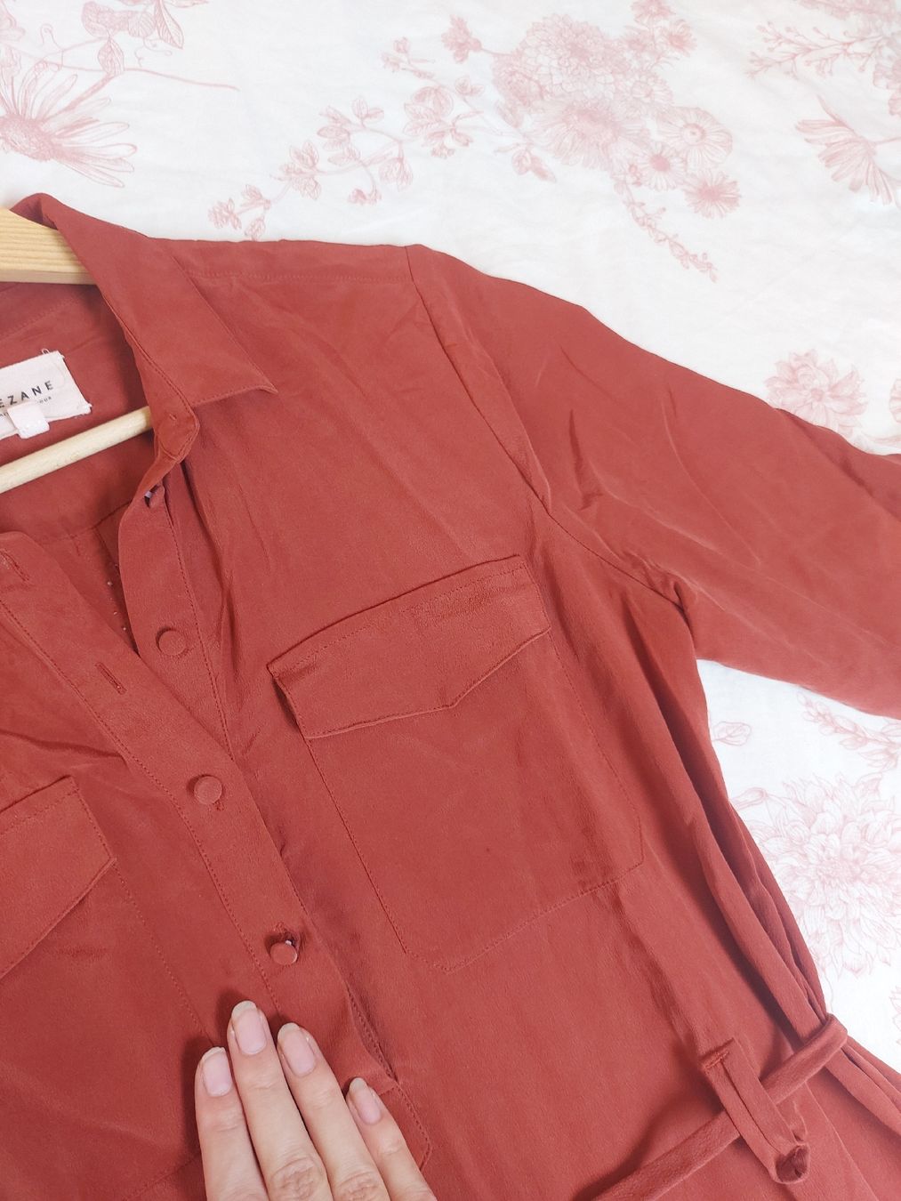 Sezane Kleider: Robe 100% soie Sezane - Taille S/M – Gebraucht aus Lausanne von Super-cerise 1