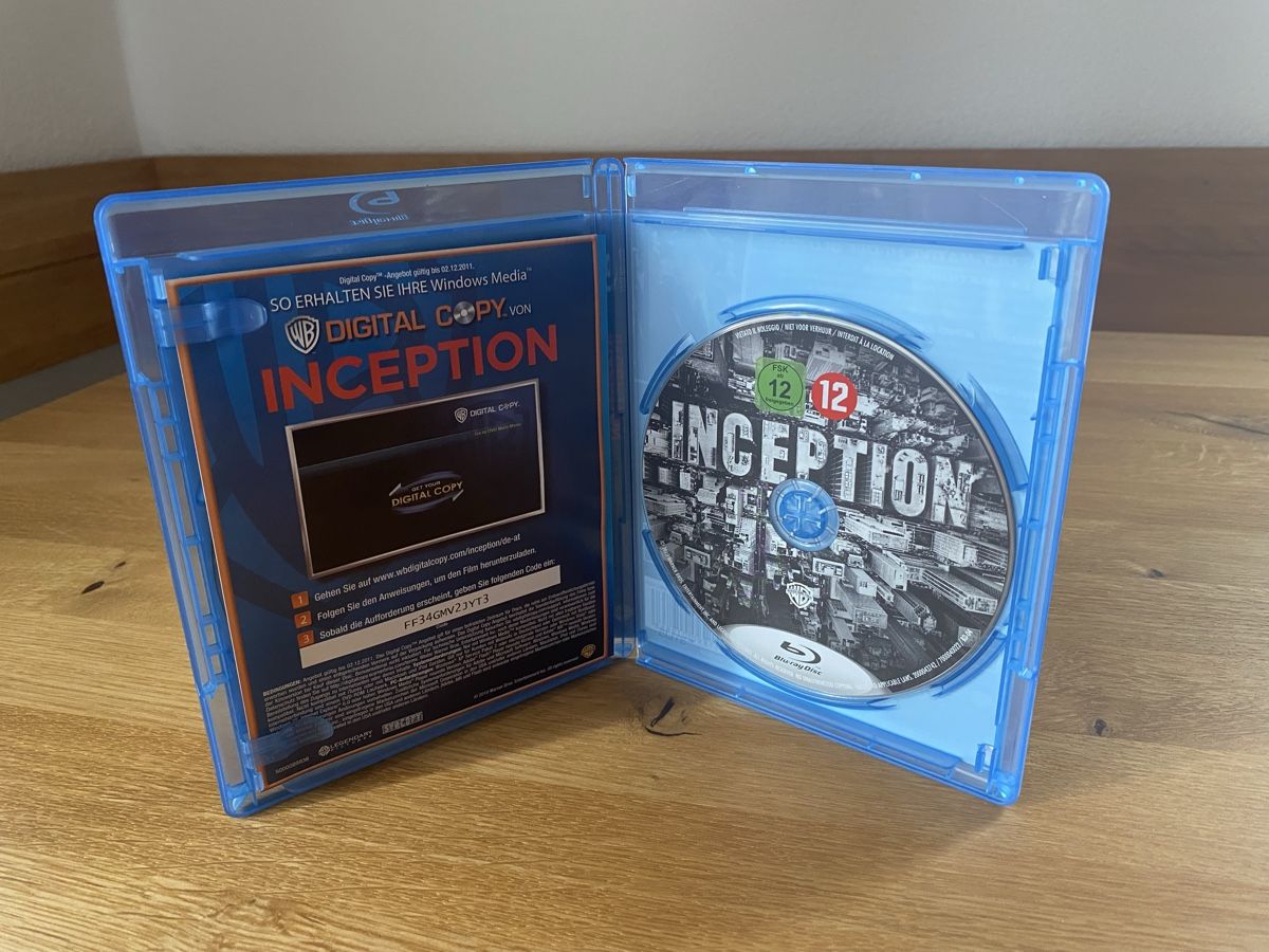 Tutti i DVDs: Inception / Bluray / Christopher Nolan, Leonardo di Caprio – Usato da Herzogenbuchsee venduto da Christen3 2
