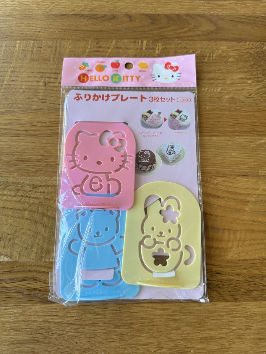 Sciablone: Hello Kitty Cake Stencil / Schablone – Nuovo e nell'imballaggio originale da Basel venduto da ira2005