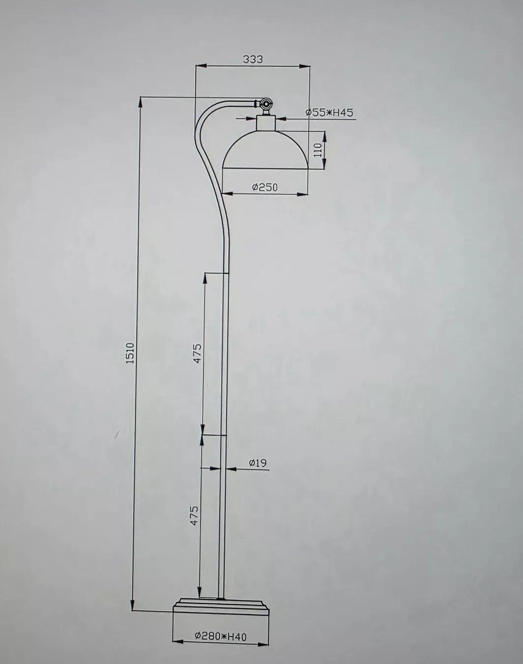 Lampade: Stehlampe – Nuovo e nell'imballaggio originale da Bachenbülach venduto da annesee 2
