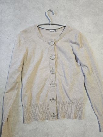 Cardigan H&M beige clair, taille S/M