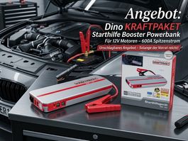 Dino KRAFTPAKET Starthilfe Booster Powerbank