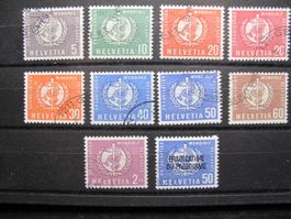 CH OMS 1957 / 1962 Weltgesundheit gest.