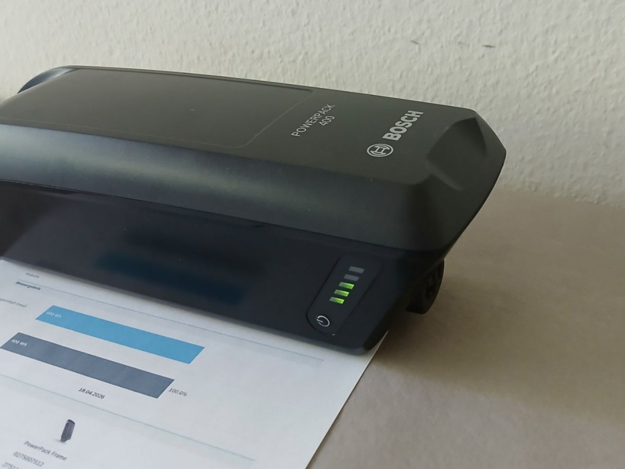 Bosch Batterie: Bosch Powerpack 400 mit 492Wh - inklusive Messbericht – Usato da Winterthur venduto da .-thx-. 2