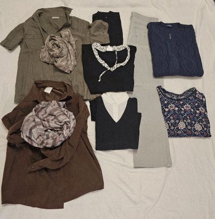 Grosses Paket Gr. L / XL 42 - 10 Teile mit Multiblu Shirt