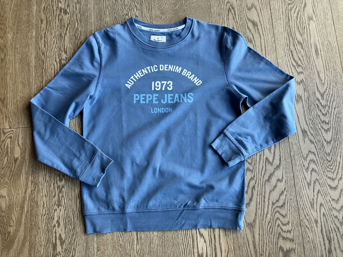 Pepe Jeans Pullover & Sweatshirts: Sweatshirt mittelblau 164 – Gebraucht aus Cham von Liliane78