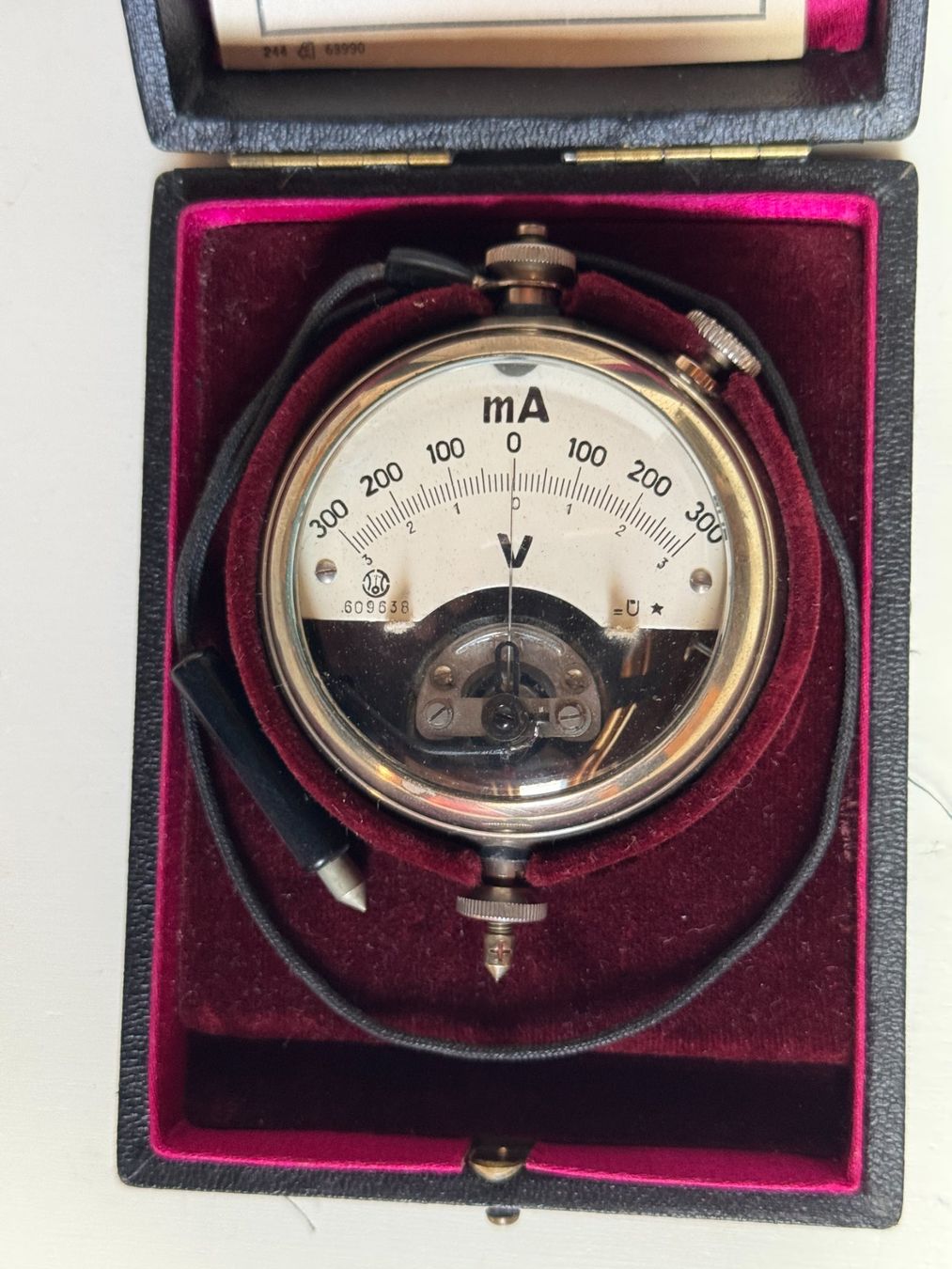 Misurare: Antikes Taschen Volt/mA Meter – Usato da Ins venduto da Revue-1000 1