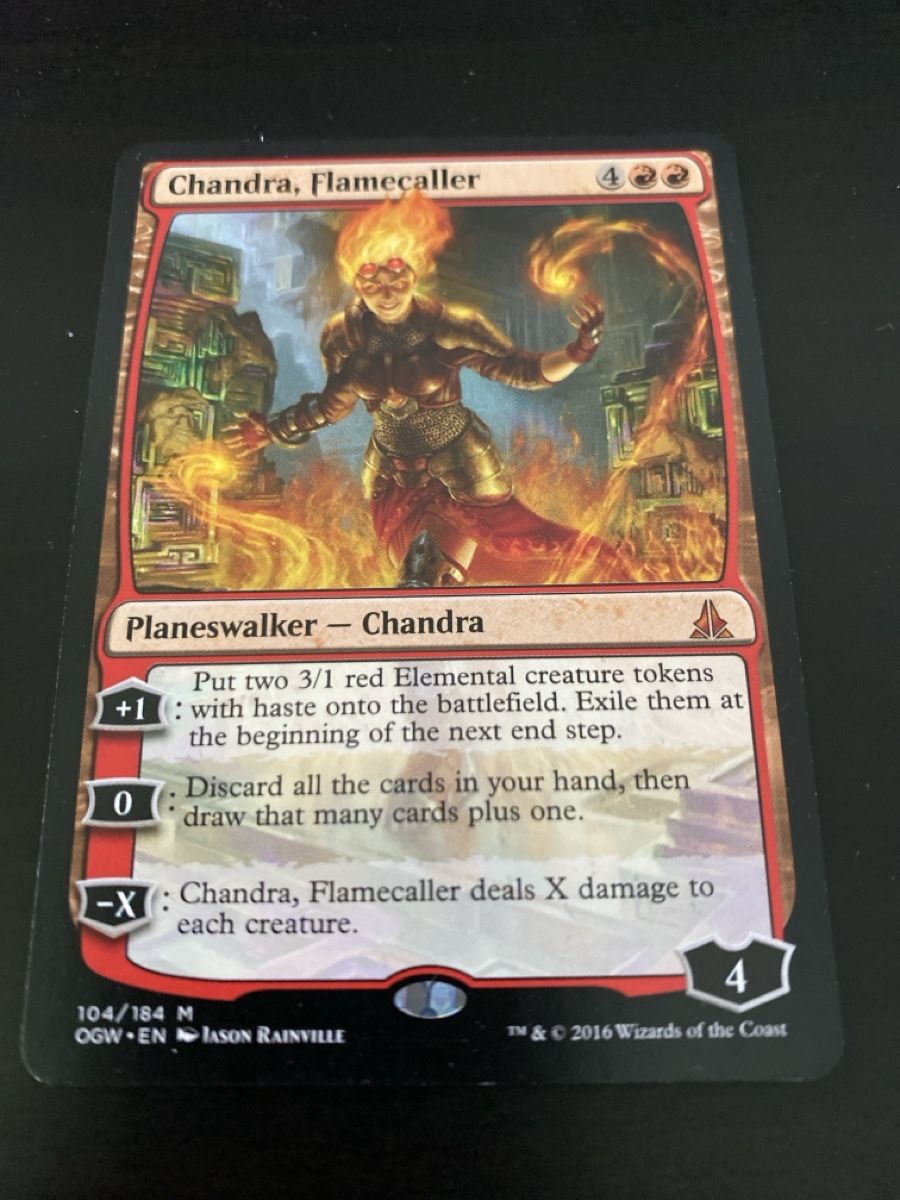 Magic The Gathering Carte collezionabili: Chandra, Flamecaller – Usato da Oberglatt ZH venduto da Finlandia1
