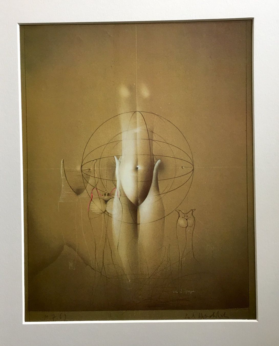 Grafiken & Lithographien: Paul Wunderlich "Schmuckstück V" Druck – Gebraucht aus Nennigkofen von Schamane75 2