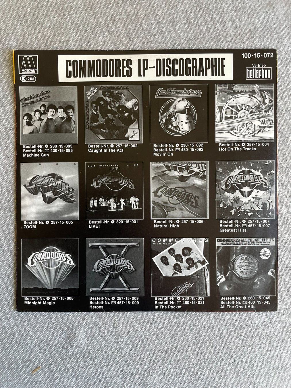 Dischi in vinile: Commodores – Painted Picture VG++ 1982 – Usato da Bern venduto da Perlweiss 1