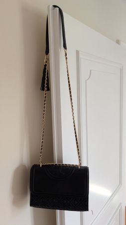 Original Tory Burch „Fleming“ Small Convertible Shoulder Bag