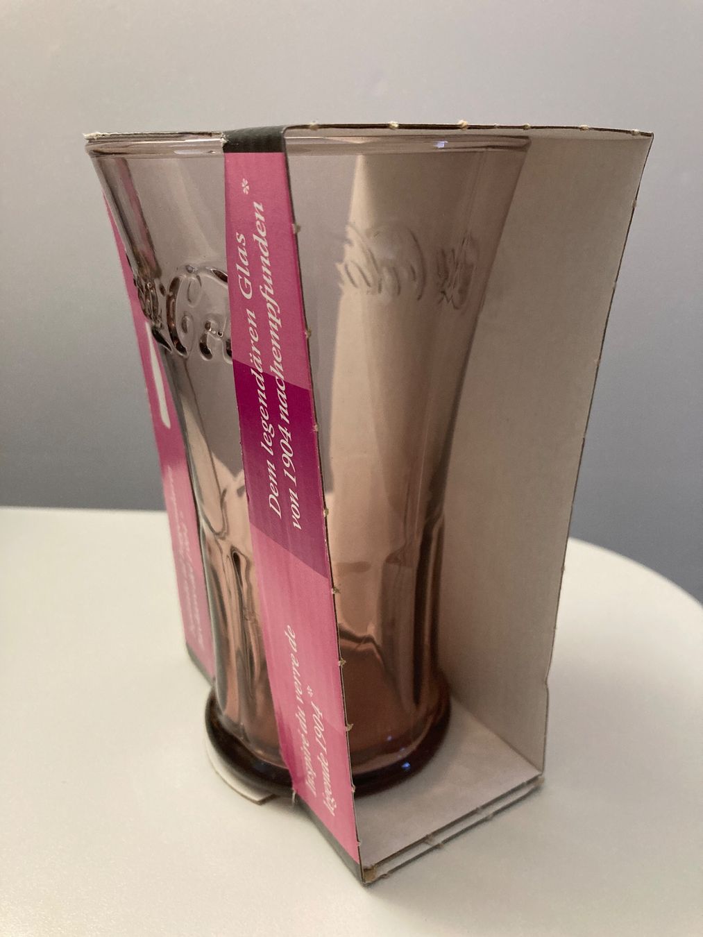Coca-Cola Verres: Verre Coca Cola Rose 2007 – Neuf avec emballage d'origine à Genthod par daz_world 4