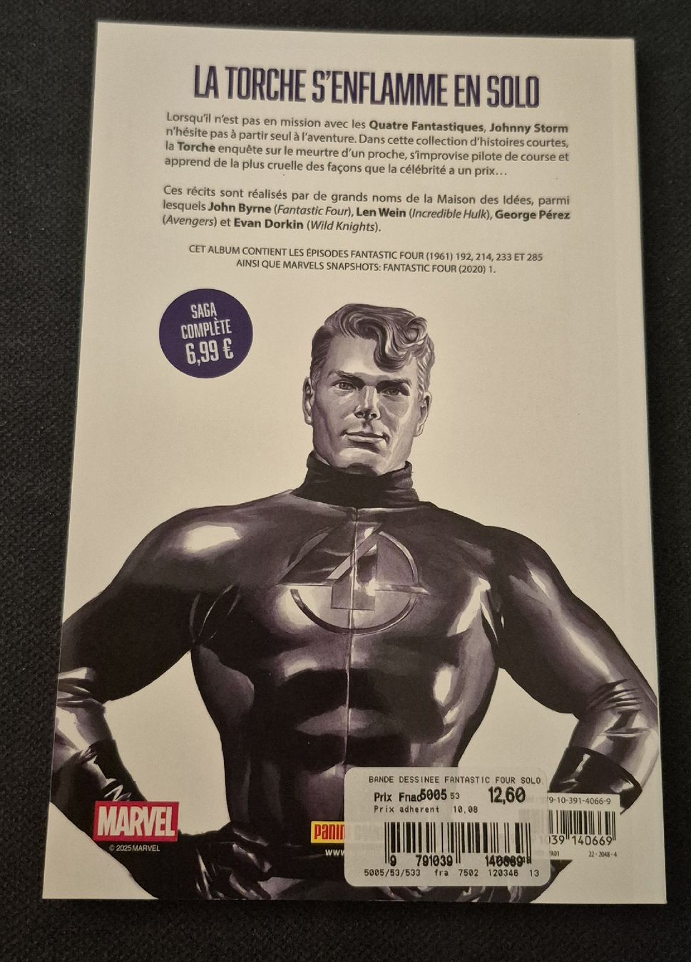 BD: FANTASTIC FOUR LA TORCHE MARVEL COMICS BD RÉCIT COMPLET 2025 – D'occasion à Grand-Lancy par luc111 1