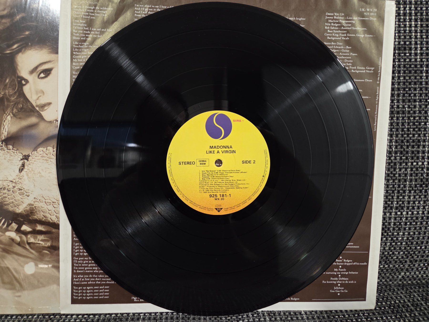 Schallplatten: Madonna Like a Virgin LP – Gebraucht aus Stetten SH von ExtremMIB 6