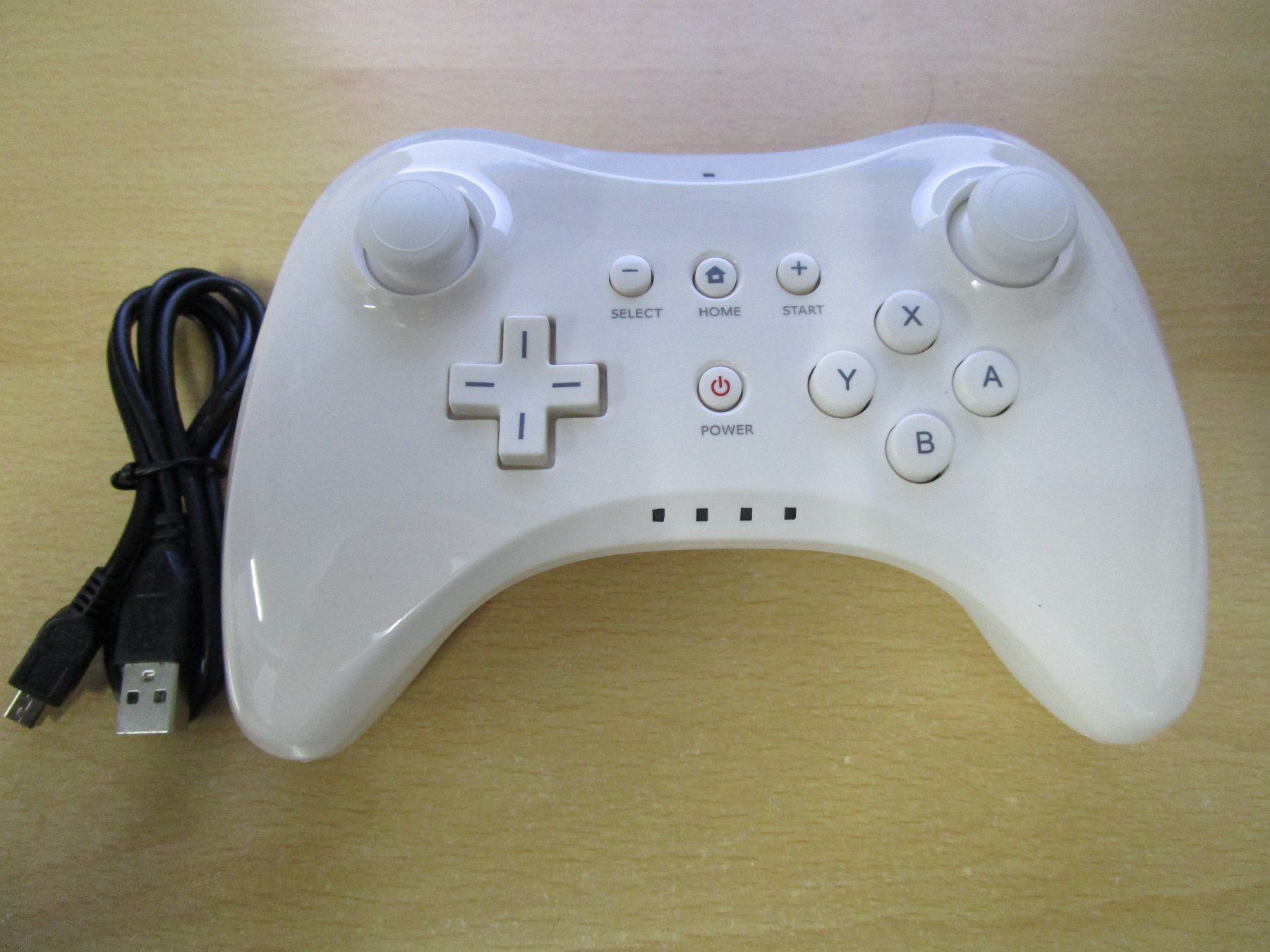 Controller: Wii U Pro Controller - NEUWARE - Weiss - Wireless Controller – Nuovo (secondo la descrizione) da Goldau venduto da agestuffer 1