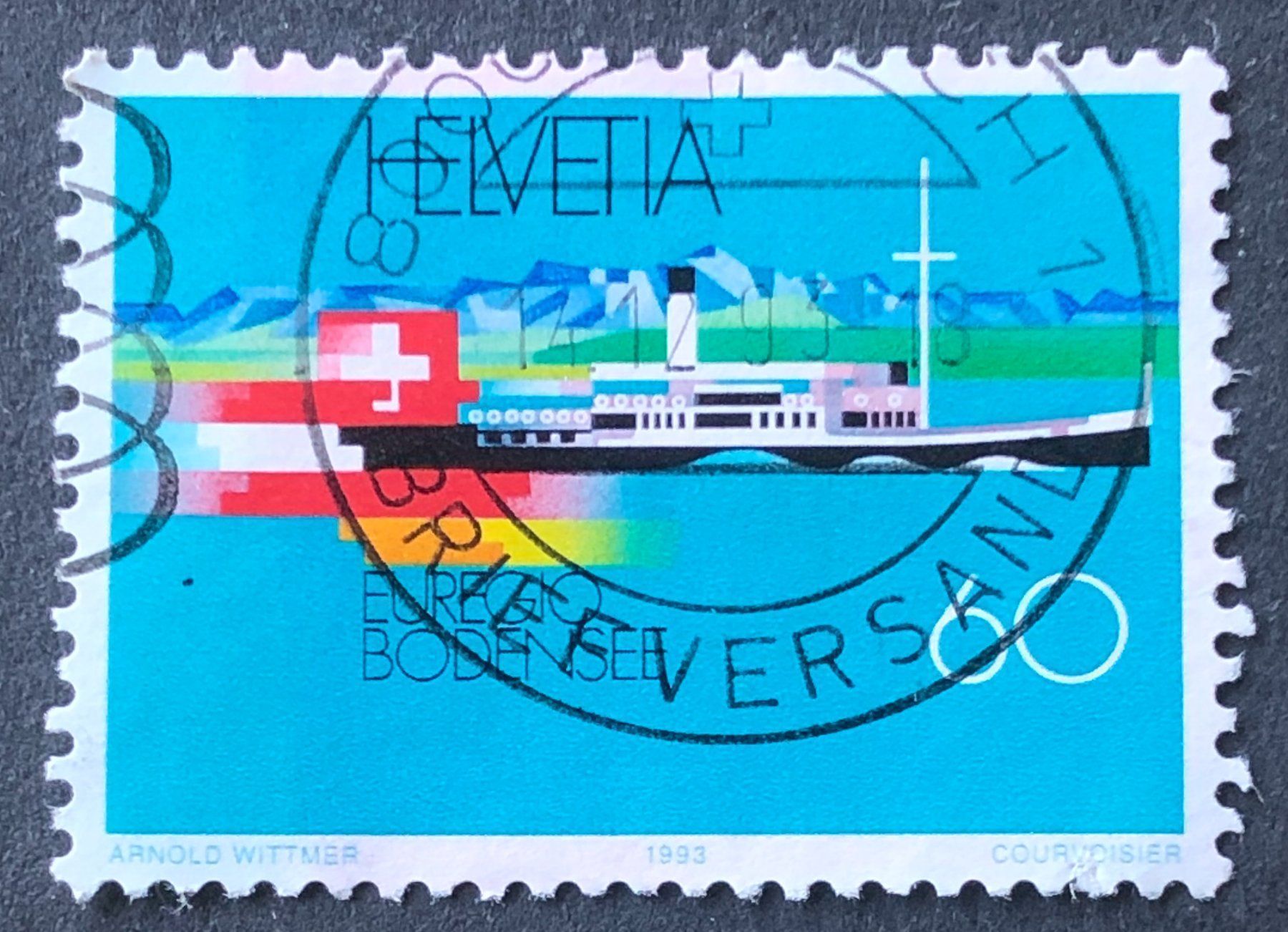 Tutti i francobolli: Nr.845 mit Voll Stempel  Zürich – Usato da Aarau venduto da Billa007
