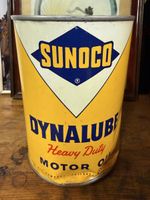 Bidon d’huile ancien Sunoco USA 🇺🇸