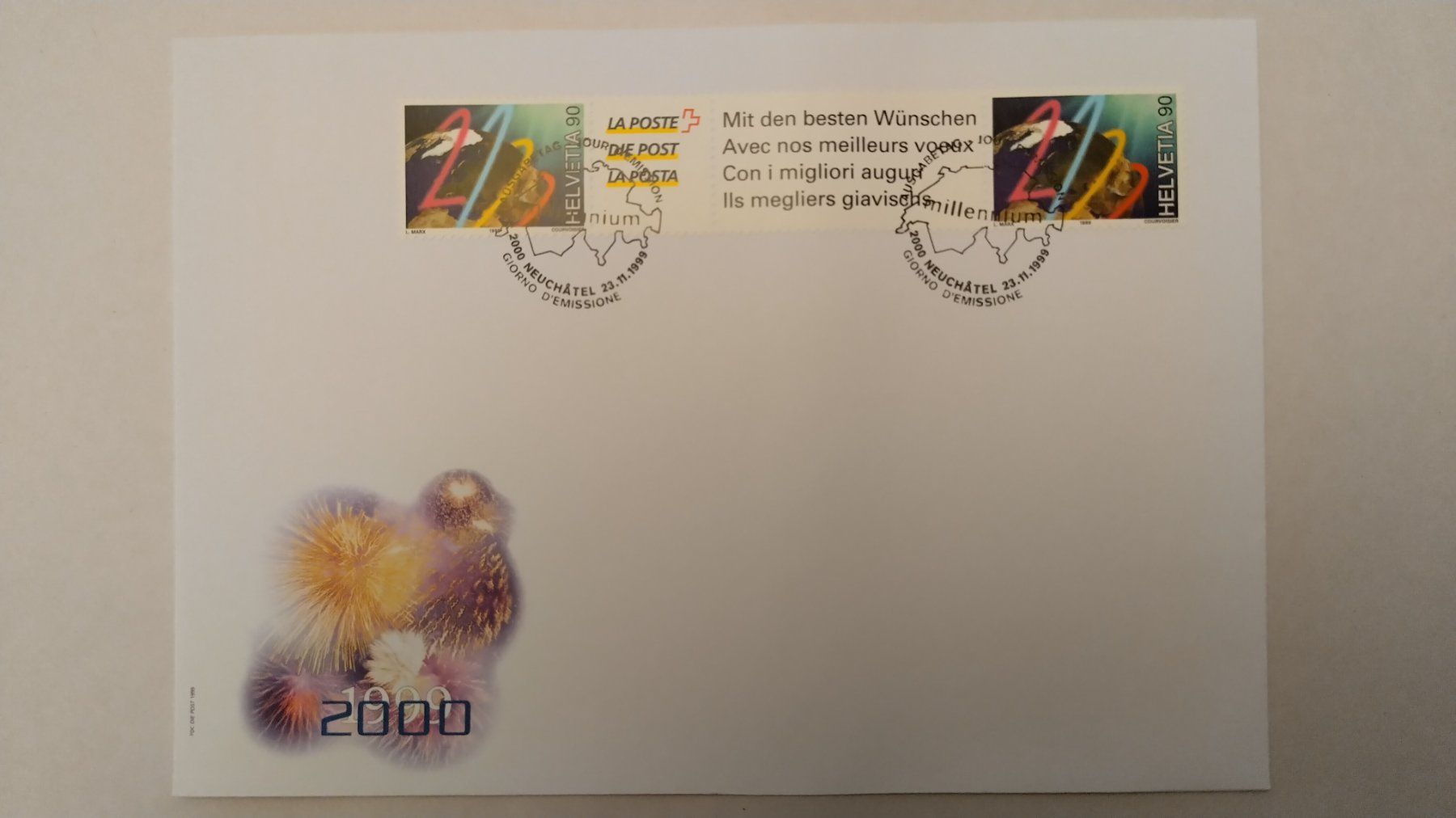 Tutti i francobolli: Schweizer Briefmarken / 40 FDC Ersttagsbriefe mit Ordner – Usato da Bellach venduto da JingleJerry 7