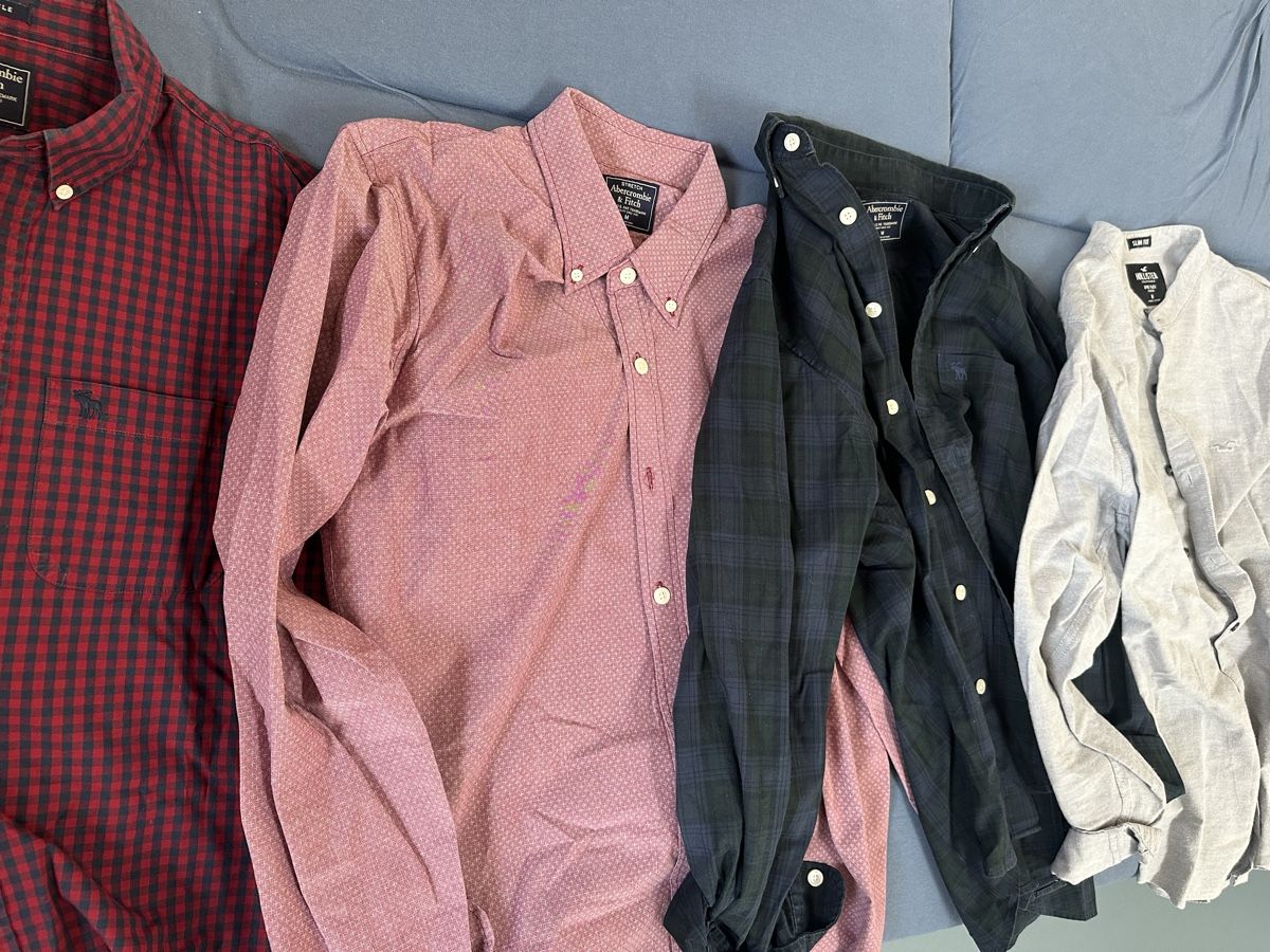Abercrombie Camicie: 4x HEMDEN ABERCROMBIE & HOLLISTER – Usato da Ennetbaden venduto da kloter6