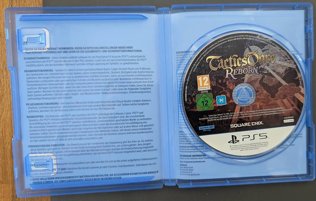 Giochi: Tactics Ogre Reborn PS5/Playstation 5  – Usato da Sevelen venduto da and_htb7 2