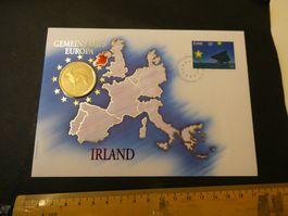 Irland 1992,  Münzbrief