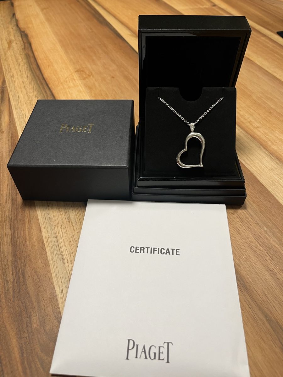 Piaget Catenine: Piaget heart necklace – Usato da Oberrieden venduto da alpswiss 2