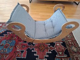 Chaise Berçante Design Bébé Bois   - Occasion