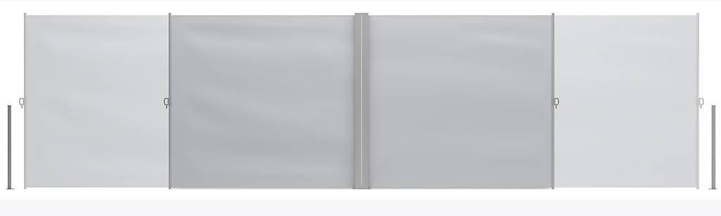 Paravents: Doppelseitenmarkise VIA 200 x 800 cm grau neu – Neu und originalverpackt aus Küsnacht ZH von jpdio 3