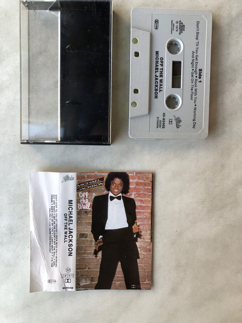Musicassette: Michael Jackson Kassette - Off The Wall – Usato da Gossau ZH venduto da Musicman1 1