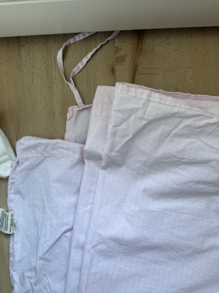 Biancheria da letto: TEKLA Duvetbezug PERCALE hellrosa gestreift – Usato da Wohlen AG venduto da cymau 1