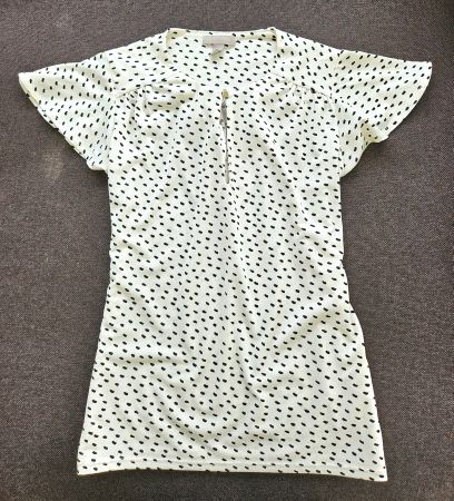 Shirt/Bluse Butterfly-Ärmel,Weihnacht,Dot,H&M,Gr.XS,fast NEU