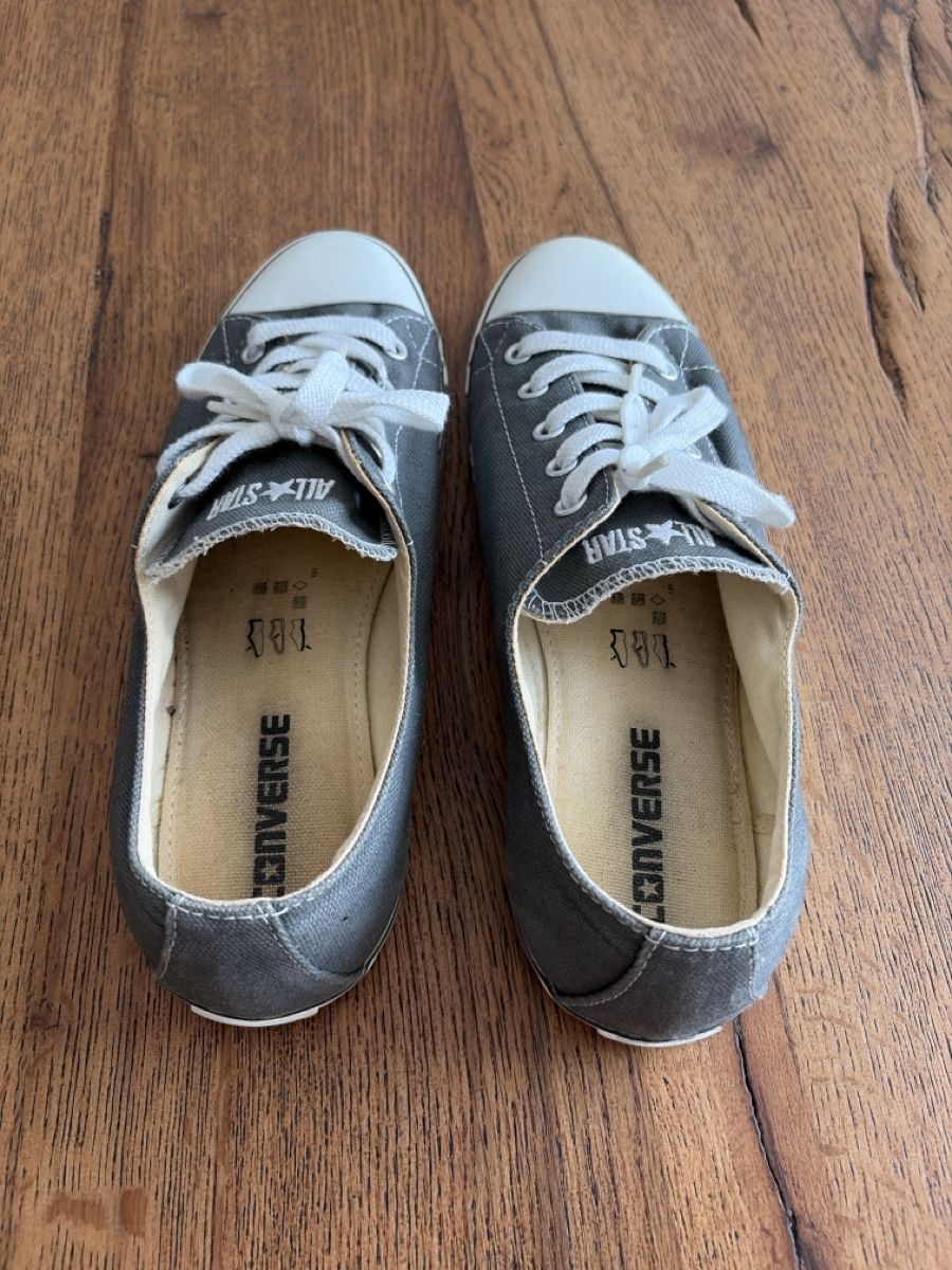 Converse Damenschuhe: Converse All Star Sneaker, grau, Grösse 40.5 – Gebraucht aus Winterthur von ..Sun.. 3