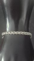 Bracciale argento maglia bizantina uomo nuovo