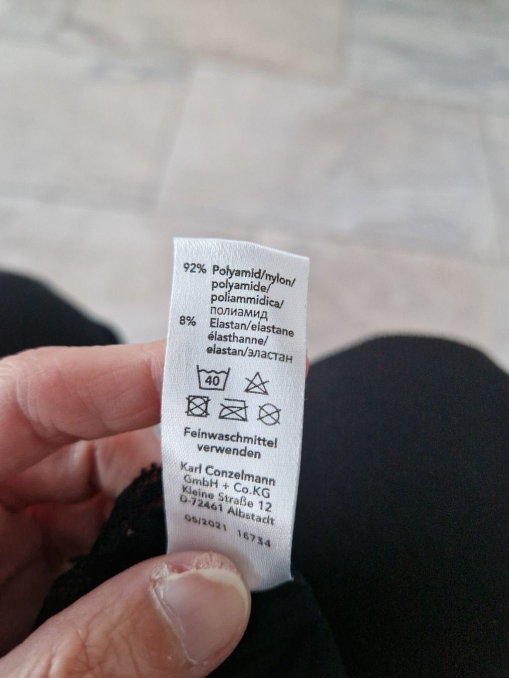 Sonstige Unterwäsche: Call me Olivia Slip schwarz Grösse S – Gebraucht aus Niederrohrdorf von Miripfiri 2