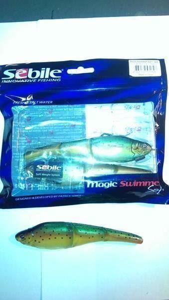 Esche: 3 Sebile Magic Swimmer Rainbow 130 mm – Nuovo e nell'imballaggio originale da Fribourg venduto da versus702