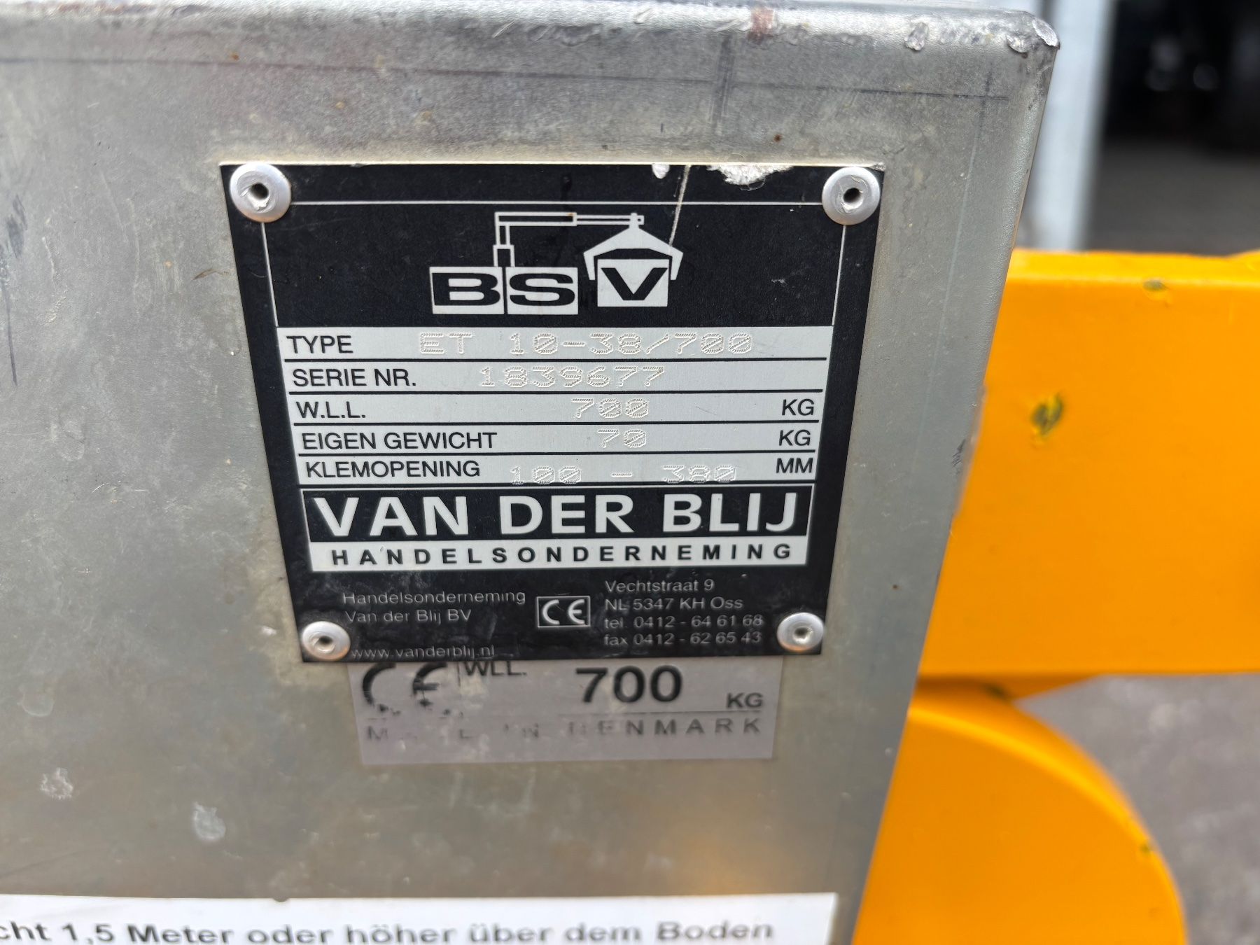 Greifer: Steinzange / Greifzange – Gebraucht aus Hallwil von volvo63 4