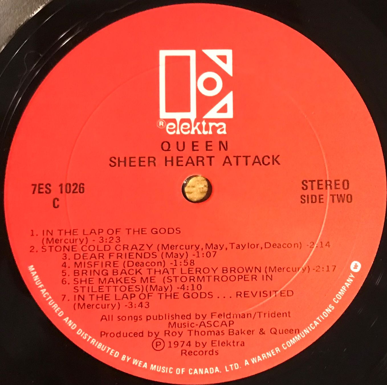 Schallplatten: QUEEN - SHEER HEART ATTACK - 33 Tours – Gebraucht aus Bussigny von  3