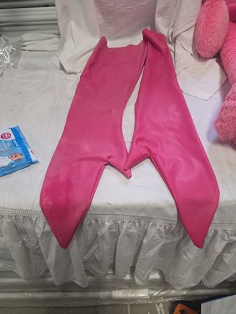 Extra Lange Pink Rubber Handschuhe 75cm – Fetish Style – Seh