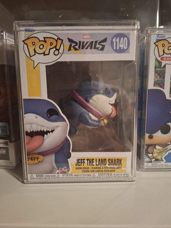 Funko Pop! Marvel Rivals - Jeff the Land Shark 1140 (Neu und ...
