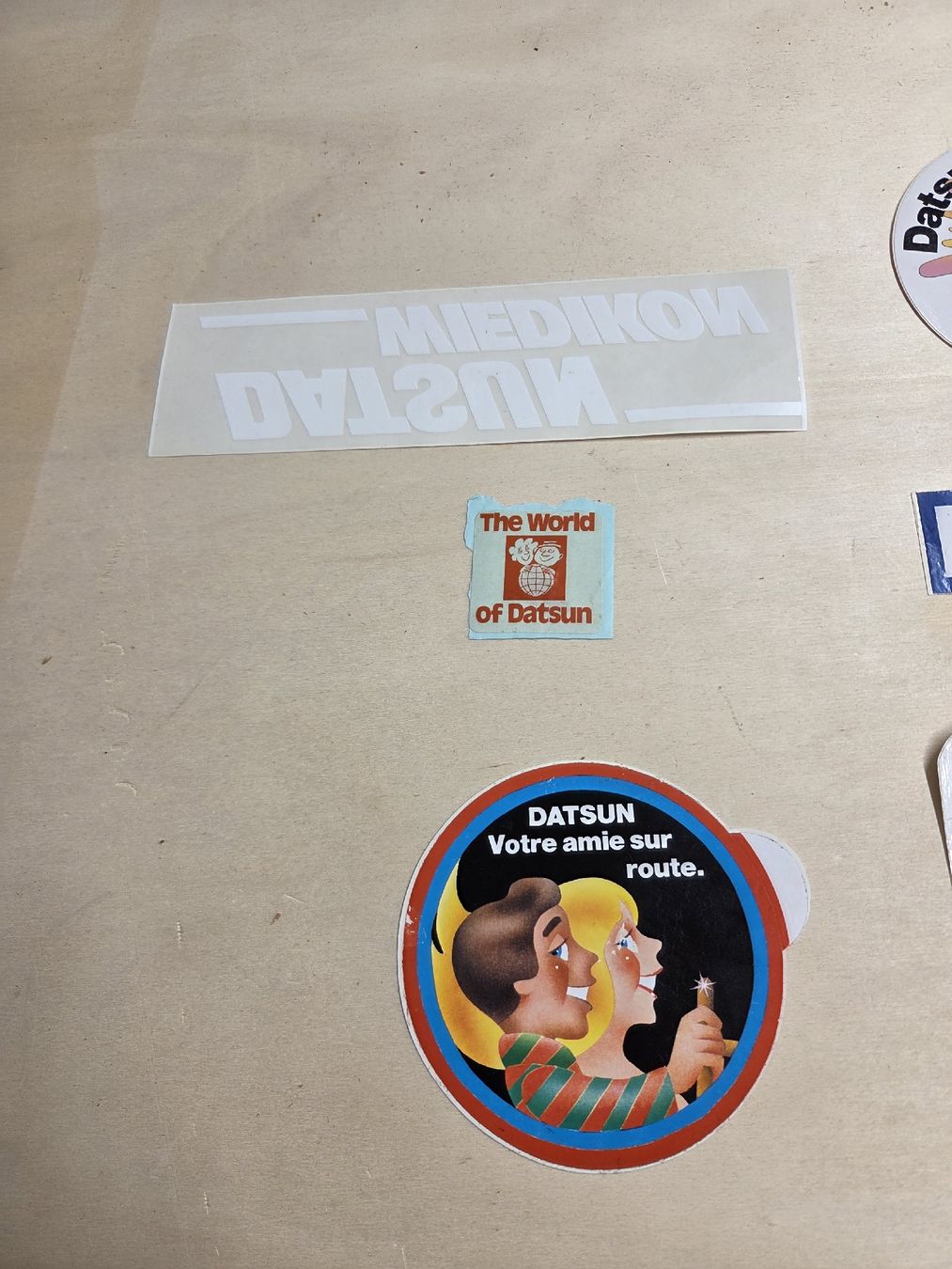 Sticker: Datsun Aufkleber Sammlung  – Usato da Wetzikon ZH venduto da AmacherM 2