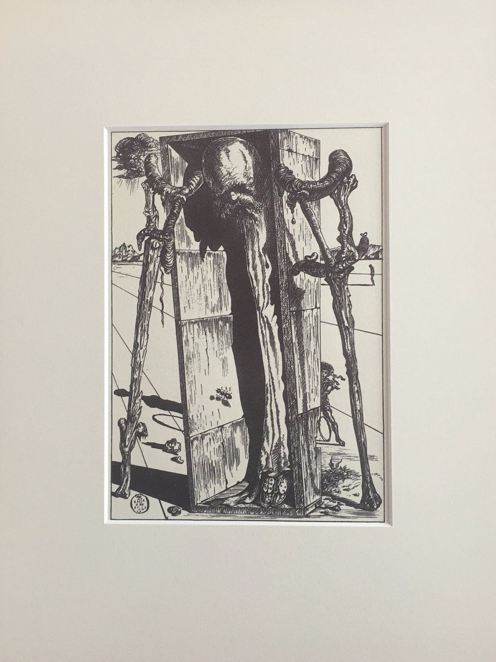 Grafica & Litografie: SALVADOR DALI MS-9/23 "Onkel Celestin" – Usato da Nennigkofen venduto da Sommersonnen 2