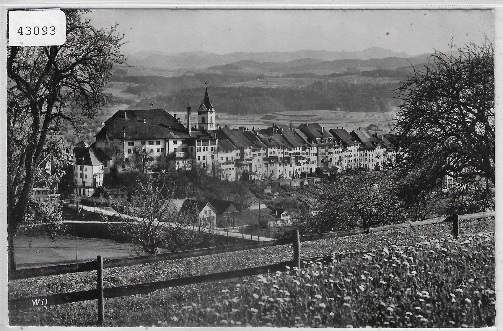 Cartoline postali: Wil SG - Generalansicht – Usato da Ettingen venduto da Kartenplanet
