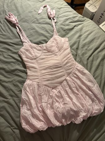ASOS Design Pink Dress, UK10 EU38 US6 Petite, Spring '24