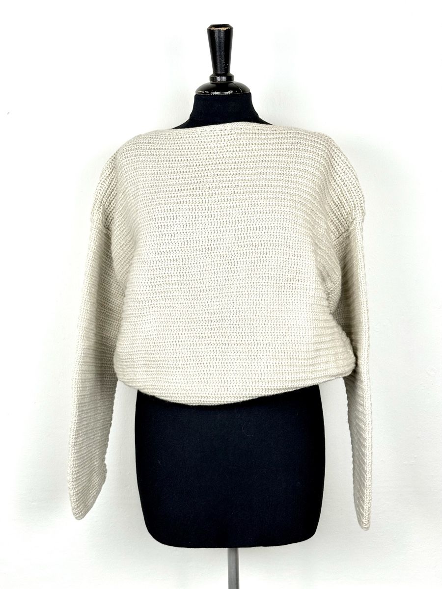 Toast Maglioni & Felpe: Toast Woll-BWpullover, Grösse M, beige, Strickpullover – Nuovo (secondo la descrizione) da Basel venduto da A-Z-B 3