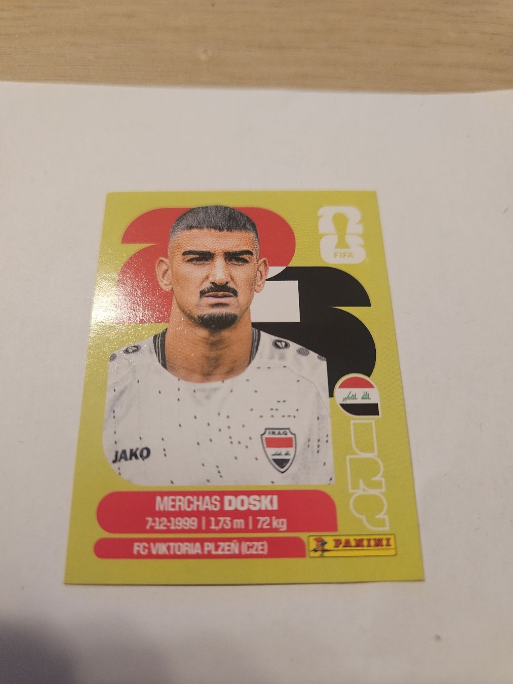 Panini Carte collezionabili: Panini WM 2026 IRQ 6 – Nuovo (secondo la descrizione) da Genève venduto da jerdinho1209