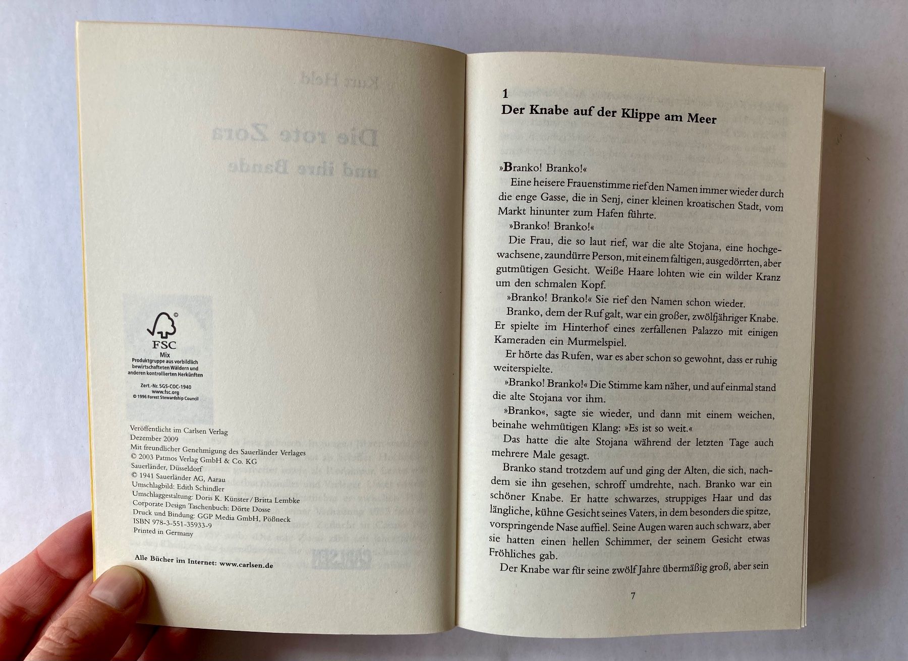 Bücher: Die rote Zora - Kurt Held – Gebraucht aus Bubendorf von Alpenheidi 4