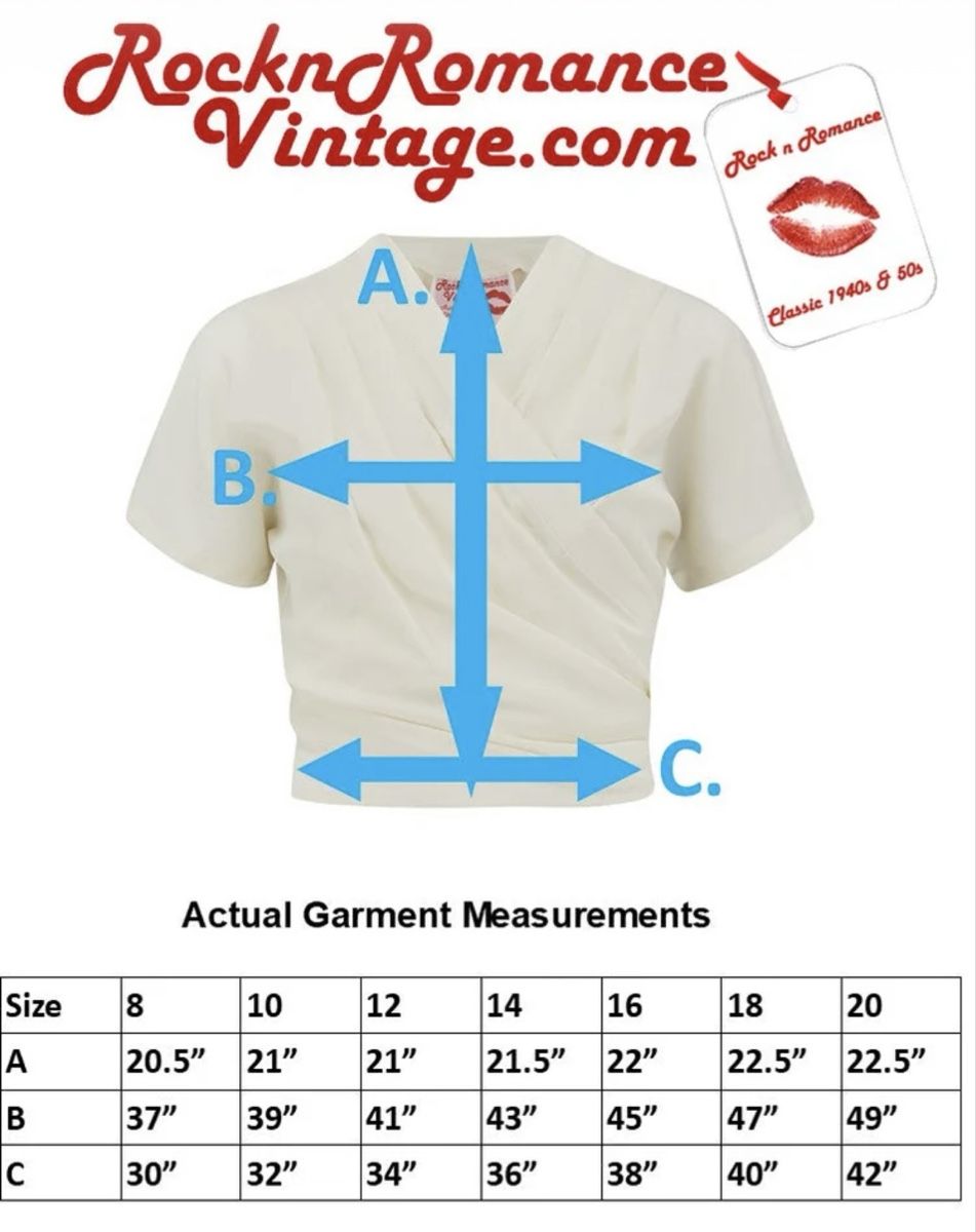Top: Wickelbluse Rock‘n Romance – Nuovo (secondo la descrizione) da Amsoldingen venduto da Thor46 1